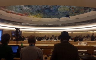 Al-Haq Attends 37th Regular Session of the UN Human Rights Council, 19 March 2018.
