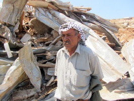 Kaabne-community-members-after-the-Israeli-demolition---Al-Haq