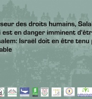 Civil Society Organize Webinar “HRD Salah Hammouri at Imminent Threat of Deportation from Jerusalem: Israel Must Be Held Accountable”