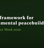 A legal framework for environmental peacebuilding