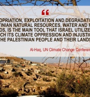 Protection of Natural Resources against Adverse Effects of Climate Change in Palestine: A Perspective Based on International Law