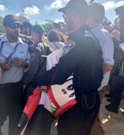 Jerusalem: Israeli occupying Forces Prevent Peaceful Assembly and Forcibly Prevent the Display of Palestinian Flags