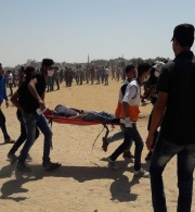 Israeli Occupying Forces Kill Three Palestinians in Gaza, Injure More than Two Hundred, as Palestinians Continue Protests in Gaza