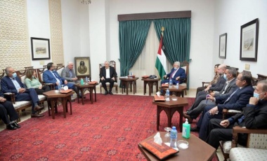 The Palestinian President Meets with Representatives of the Palestinian Civil Society Organizations and Affirms Support against Israeli Attacks