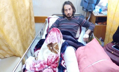 صحفي فلسطيني يروي قصة استهداف قوات الاحتلال له على حدود قطاع غزة