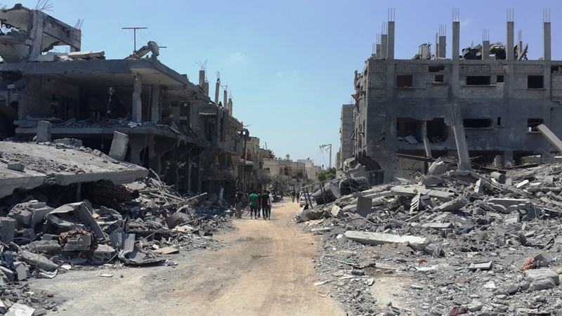 Hanoun Palestinians in the Gaza Strip Lack Safety and a Healthy Environment
