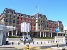 The Palais Wilson in Geneva, Switzerland, is the current headquarters of the Office of the United Nations High Commissioner for Human Rights.