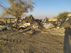 Demolitions in Fasayel, Jordan Valley