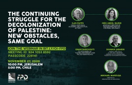 Al-Haq Concludes Online Conference on the Continuing Struggle for the Decolonization of Palestine:  New Obstacles, Same Goal