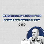 The Palestinian Digital Rights Coalition welcomes the filing of a lawsuit against the Israeli Surveillance tech NSO Group