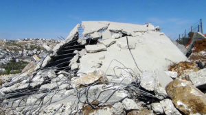 Israeli Army Continues to Demolish Palestinian Property 