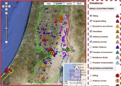 New Interactive Map shows widespread human right violations in the OPT