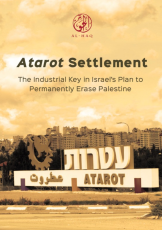 Atarot Settlement: The Industrial Key in Israel’s Plan to Permanently Erase Palestine