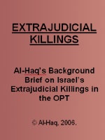 Extrajudicial Killings