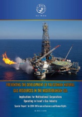 Preventing  the  Development  of  Palestinian  Natural  Gas  Resources  in  the  Mediterranean  Sea