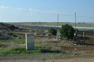 Israeli firing zone in the northern Jordan Valley, taken on 31 January 2018 by Rania Muhareb