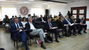 Al-Haq Center for Applied International Law hosts diplomatic briefing organised by Al-Haq and PCHR on “The Great Return March: One Year On” – Photo Al-Haq (c) 2019.