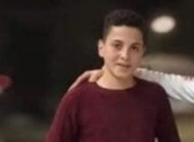 Credit: Photograph of Abdallah Lua’y Ghaith, 15, IMEMC News copyright 2019.(2)
