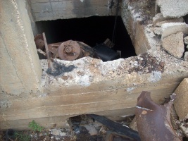 Water cistern damaged in Jenin