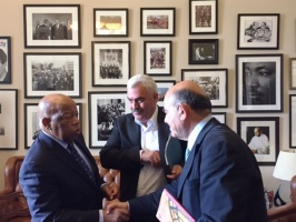 Shawan_Jabarin_of_Al-Haq_and_Raji_Sourani