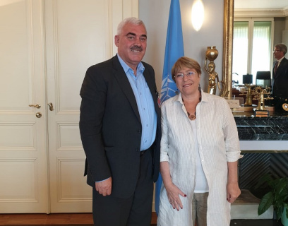 Al-Haq Meets with United Nations High Commissioner for Human Rights