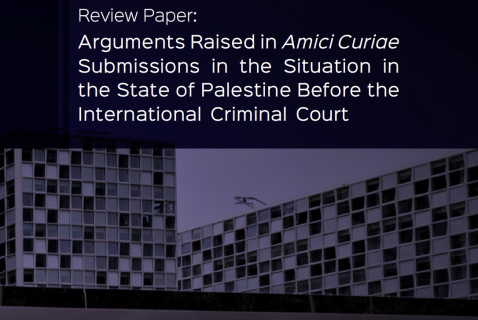 Palestinian Human Rights Organisations Publish Detailed Review Paper on Submissions Made to International Criminal Court on Territorial Jurisdiction