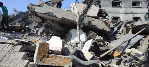 For the Third Day, Israel Bombards Residential Properties Across the Gaza Strip