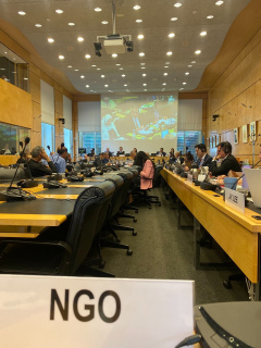 الحق تشارك في جلسات مراجعة تقرير دولة فلسطين الأولي للعهد الدولي الخاص بالحقوق الاقتصادية والاجتماعية والثقافية  في الأمم المتحدة