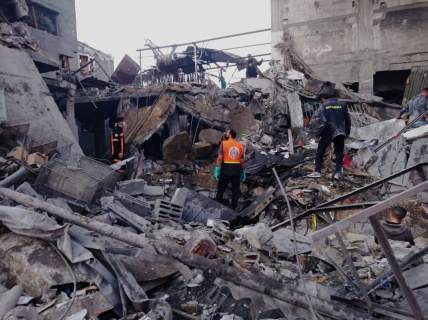 We reaffirm that there is no safe place in the entire Gaza Strip, from its north to its south