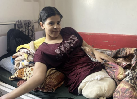 Amid Israeli attacks targeting three hospitals, child amputee receiving treatment, Dina Abu Mohsen, 12, was killed; egregious violations that warrant accountability  