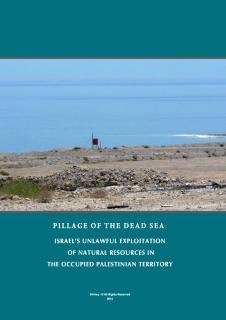 Pillage of the Dead Sea: Israel’s Unlawful Exploitation of Natural Resources in the Occupied Palestinian Territory