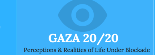 Gaza 20/20: Call to Canadian Government for Sanctions until the Blockade on Gaza is Lifted