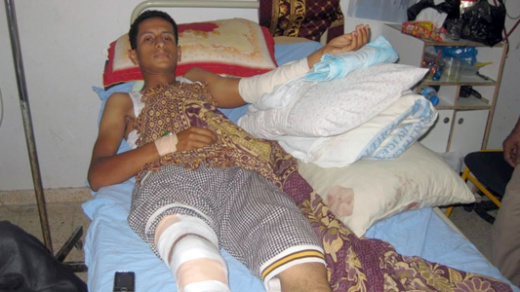 Palestinian Farmer Shot Twice by Israeli Military near Buffer Zone