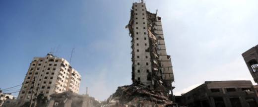 High Rise Buildings Collapse Following Israeli Airstrikes