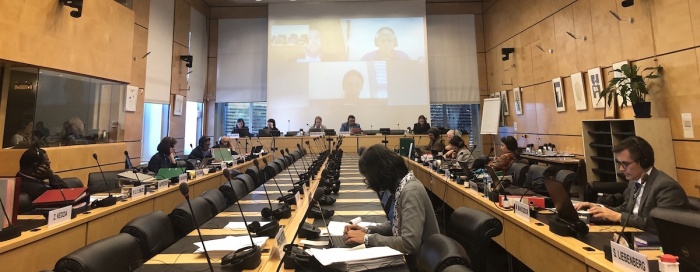 Photo taken on 30 September 2019 during the Committee’s meeting with civil society organisations ahead of Israel’s fourth periodic review